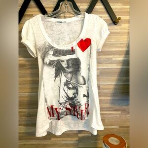 Cute High-Low Top “I ❤️My Style”